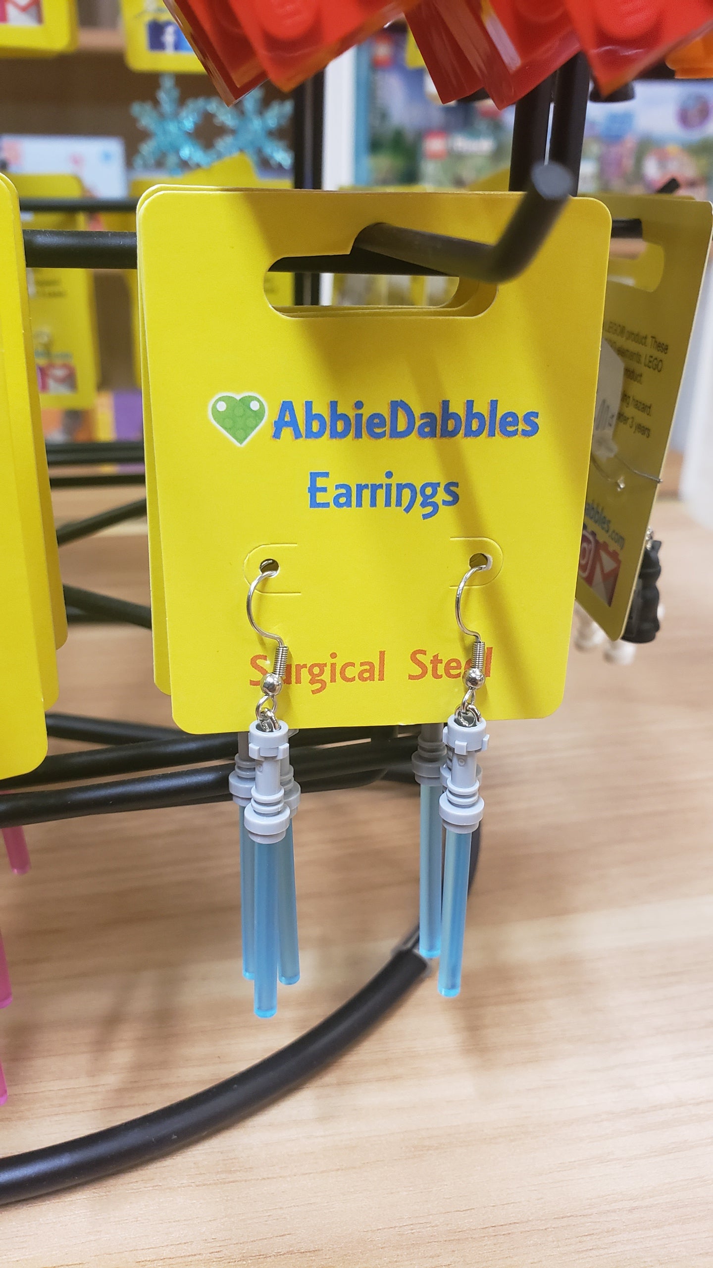 AbbieDabbles Earrings - Lightsabers