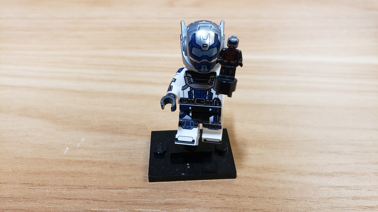 New, Complete LEGO® Collectible Minifigures Set colmar2-8 - Goliath, Marvel Studios, Series 2 (Complete Set with Stand and Accessories)