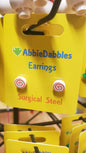 AbbieDabbles Earrings - Winter/Holiday/Christmas