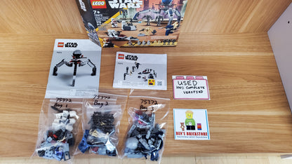Used, Complete LEGO® Star Wars™ Clone Trooper™ & Battle Droid™ Battle Pack 75372 (215 pieces)