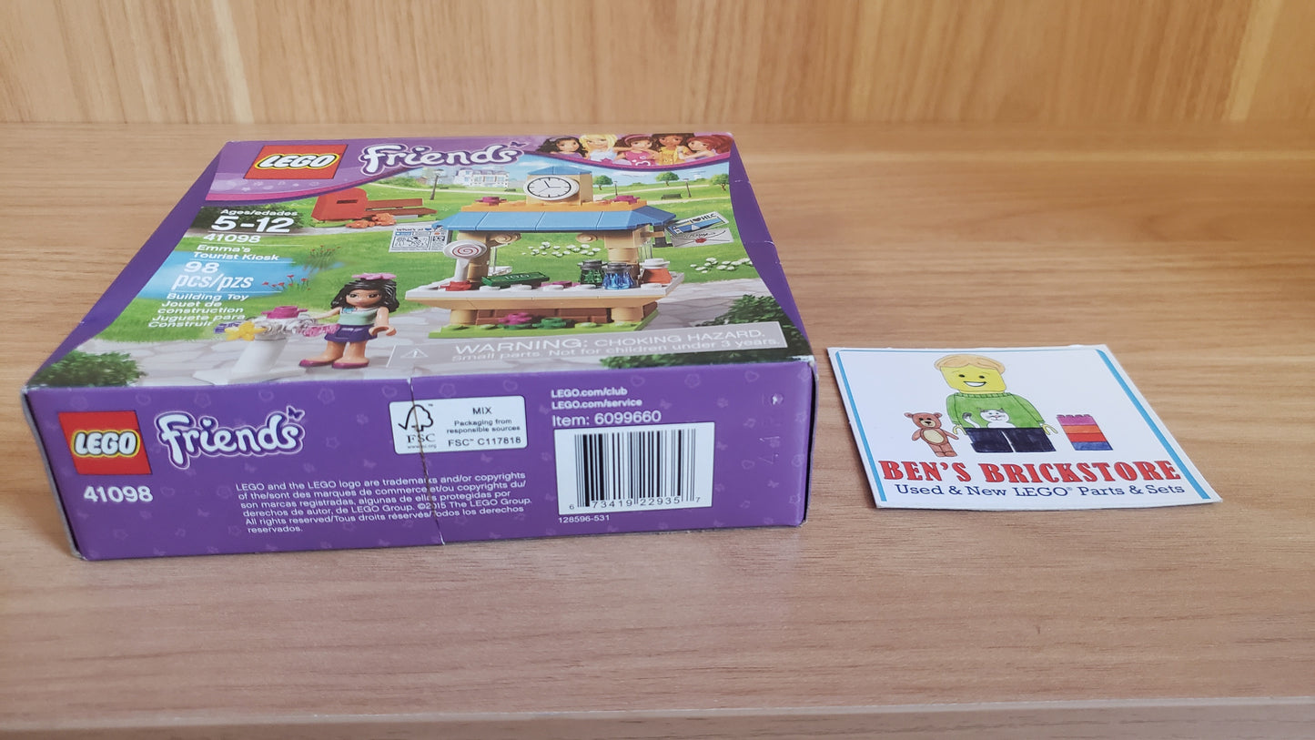 LEGO® Friends Set 41098 - Emma's Tourist Kiosk - DAMAGED BOX