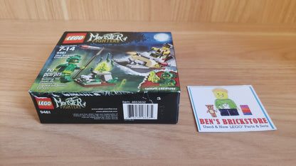 New, Sealed LEGO® Monster Fighters Set 9461 The Swamp Creature (70 Pieces) DAMAGED BOX