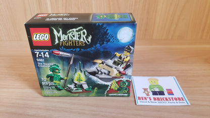 New LEGO® Monster Fighters Set 9461 The Swamp Creature (70 Pieces) DAMAGED BOX