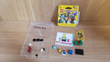 New, Complete LEGO® Collectible Minifigures Set col25-10 - Train Kid, Series 25 (Complete Set with Stand and Accessories)