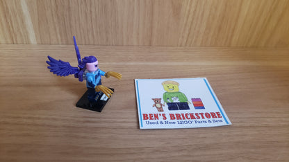 New, Complete LEGO® Collectible Minifigures Set col25-9 - Harpy, Series 25 (Complete Set with Stand and Accessories)