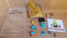 New, Complete LEGO® Collectible Minifigures col23-6 - Cardboard Robot, Series 23 (Complete Set with Stand and Accessories)