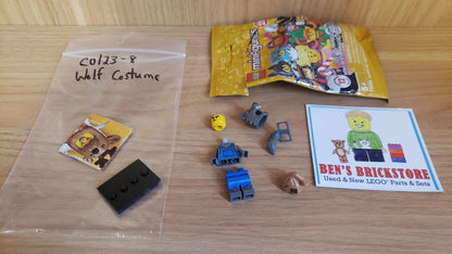 Set col23-8 - Wolf Costume, Series 23 (Complete Set with Stand and Accessories)