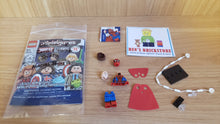 New, Complete LEGO® Collectible Minifigures Set colmar-8 - Zombie Hunter Spidey, Marvel Studios, Series 1 (Complete Set with Stand and Accessories)