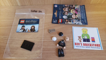 New, Complete  LEGO® Collectible Minifigures Set colhp-22 - Percival Graves, Harry Potter, Series 1 (Complete Set with Stand and Accessories)