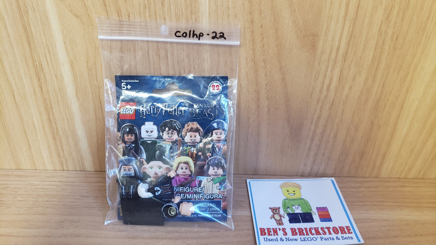 New, Complete  LEGO® Collectible Minifigures Set colhp-22 - Percival Graves, Harry Potter, Series 1 (Complete Set with Stand and Accessories)