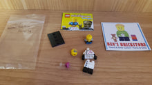 New/INCOMPLETE LEGO® Collectible Minifigures Set col14-3 - Monster Scientist, Series 14 (Complete Set with Stand and Accessories)