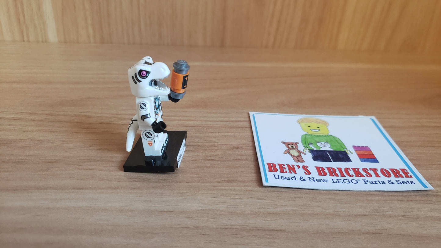 New, Sealed LEGO® Collectible Minifigures Set col29-1 Robot T. rex, Series 29 (Complete Set with Stand and Accessories)