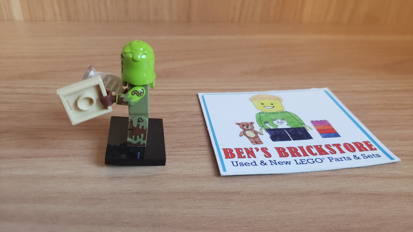 New, Sealed LEGO® Collectible Minifigures Set col29-6 Trash Monster, Series 29 (Complete Set with Stand and Accessories)