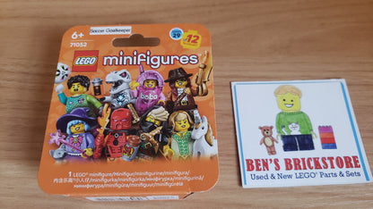 New, Sealed LEGO® Collectible Minifigures Set col29-9 Soccer Goalkeeper, Series 29 (Complete Set with Stand and Accessories)