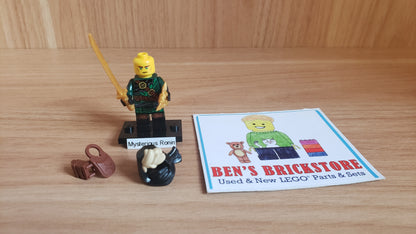 New, Sealed LEGO® Collectible Minifigures Set col29-11 Mysterious Ronin, Series 29 (Complete Set with Stand and Accessories)