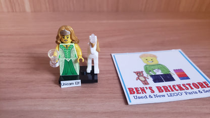 New, Sealed LEGO® Collectible Minifigures Set col29-12 Unicorn Elf, Series 29 (Complete Set with Stand and Accessories)