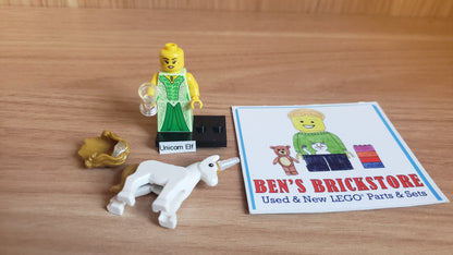 New, Sealed LEGO® Collectible Minifigures Set col29-12 Unicorn Elf, Series 29 (Complete Set with Stand and Accessories)