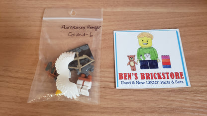 New, INCOMPLETE LEGO® Collectible Minifigures Set coldnd-6 - Aarakocra Ranger, Dungeons & Dragons (Complete Set with Stand and Accessories)