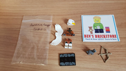 New, INCOMPLETE LEGO® Collectible Minifigures Set coldnd-6 - Aarakocra Ranger, Dungeons & Dragons (Complete Set with Stand and Accessories)