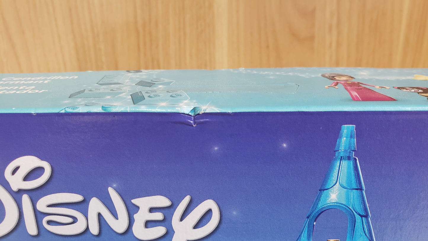 New, Sealed, DAMAGED BOX LEGO® Disney Cinderella and Prince Charming’s Castle 43206 (365 Pcs)