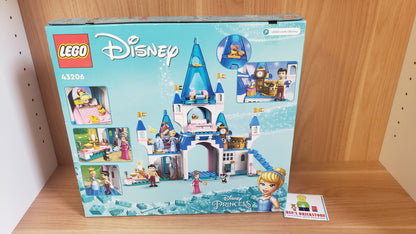 New, Sealed, DAMAGED BOX LEGO® Disney Cinderella and Prince Charming’s Castle 43206 (365 Pcs)