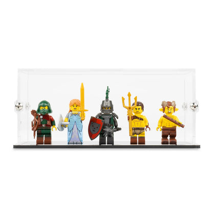 5 LEGO® Minifigures Display Case by Kingdom Brick Supply
