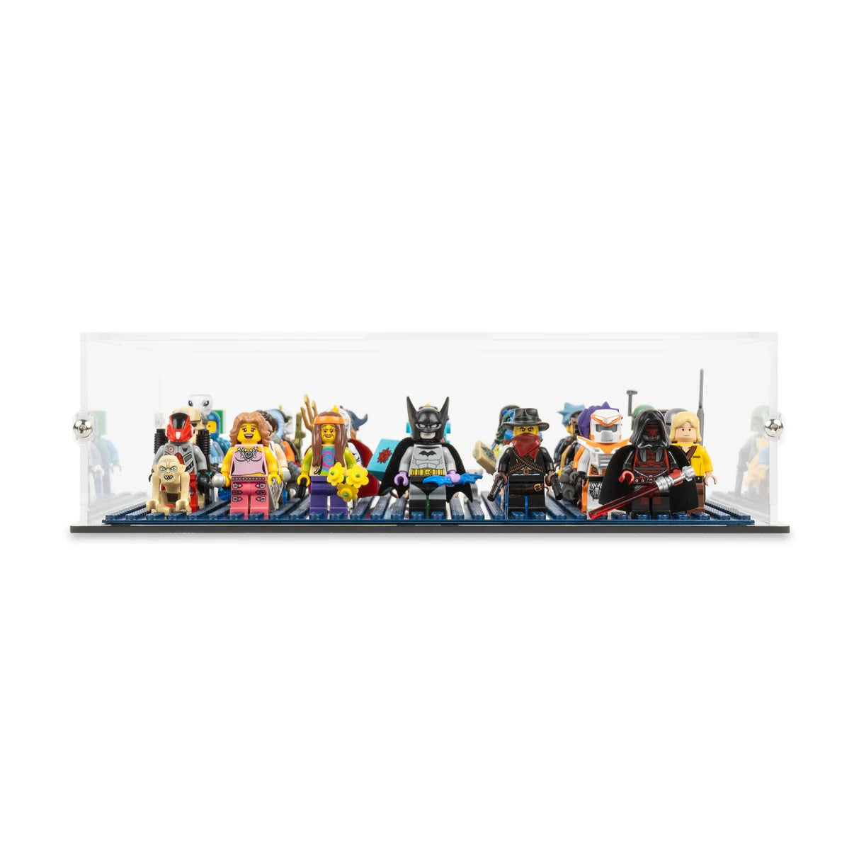 LEGO® Minifigure 32x32 Baseplate Display Case by Kingdom Brick Supply